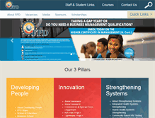 Tablet Screenshot of foundation.co.za